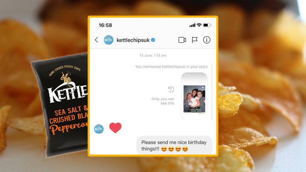 The DM That Changed My Life: I Tried Flirting with a Bag of Crisps