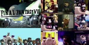 Sreenshots of LittleBigPlanet 2 with Jamie Colliver's fantastic Final Fantasy VII remake
