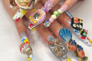 Lisa Kim nail art (photo: @nailsbylisak / Instagram)