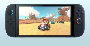 An image of what appears to be a new Mario Kart game on the Nintendo Switch 2